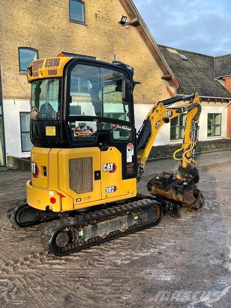 CAT 302 Mini ekskavatoriai < 7 t