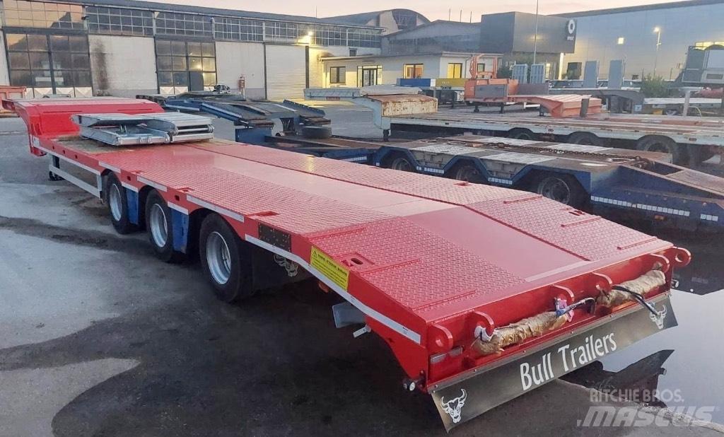 Bull Trailers Taurus Bortinių sunkvežimių priekabos su nuleidžiamais bortais