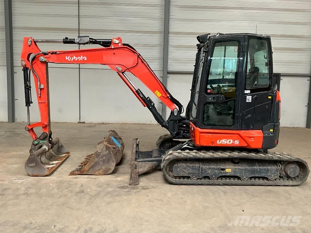 Kubota U 50-5 Mini ekskavatoriai < 7 t
