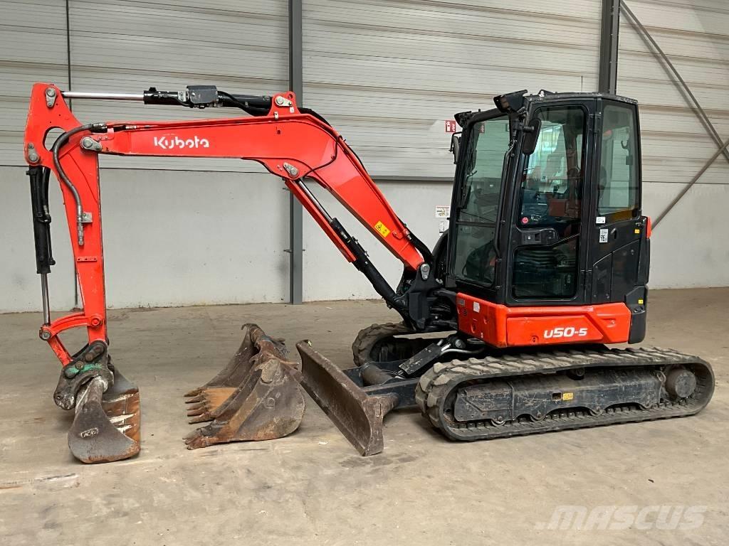 Kubota U 50-5 Mini ekskavatoriai < 7 t