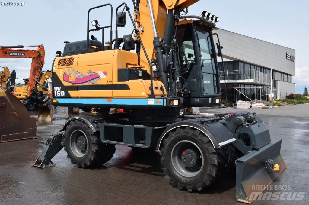 Hyundai HW 160 Ratiniai ekskavatoriai
