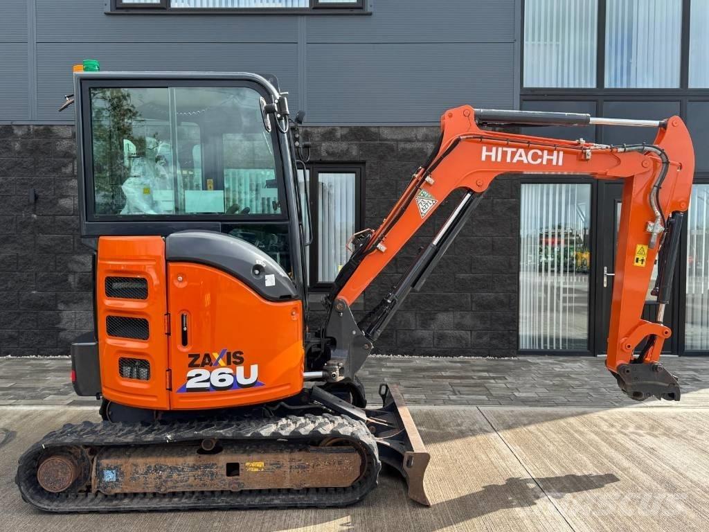 Hitachi ZX 26 U-6 Mini ekskavatoriai < 7 t