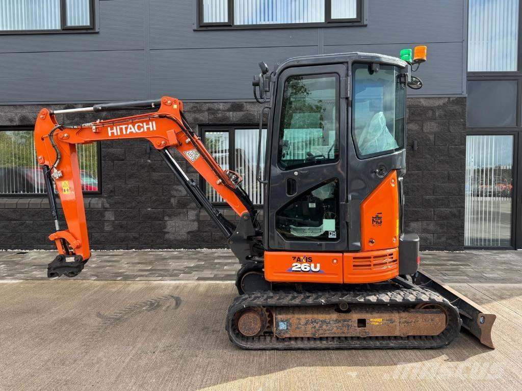 Hitachi ZX 26 U-6 Mini ekskavatoriai < 7 t