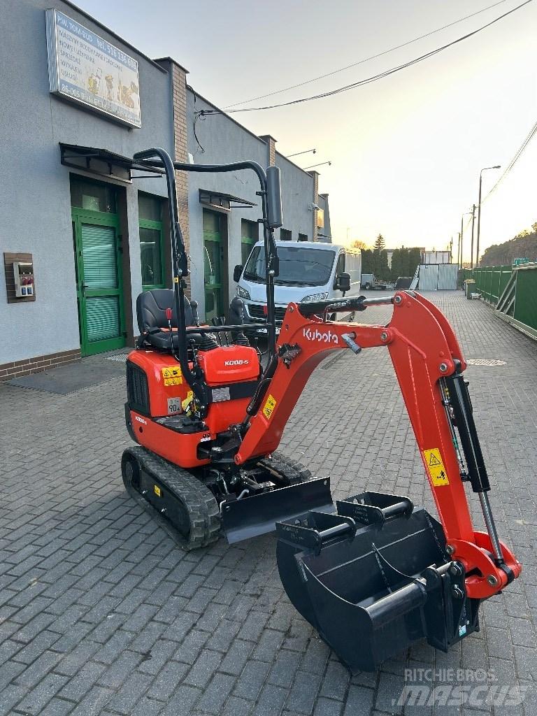Kubota KX 008-5 Mini ekskavatoriai < 7 t