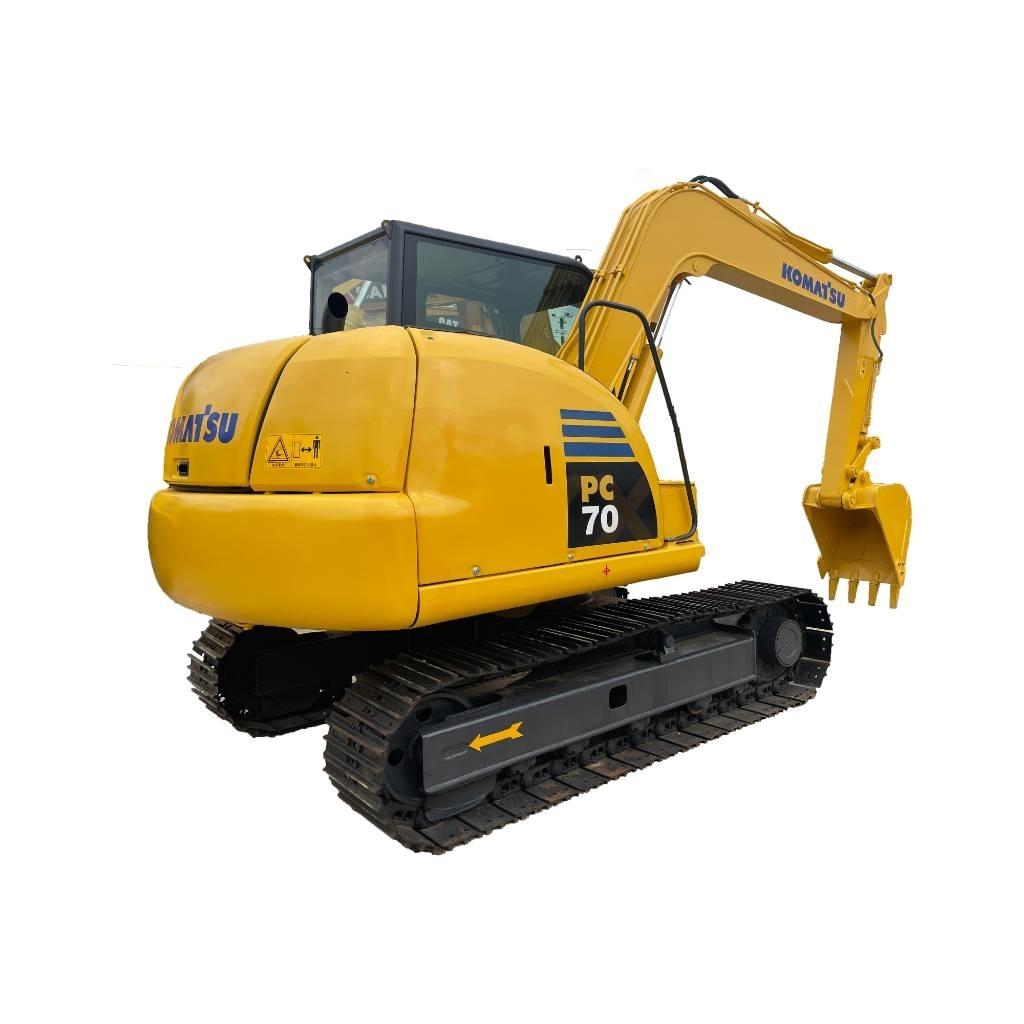Komatsu PC 70 Vidutinės galios ekskavatoriai 7-12 t