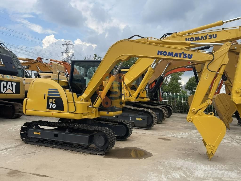 Komatsu PC 70 Vidutinės galios ekskavatoriai 7-12 t