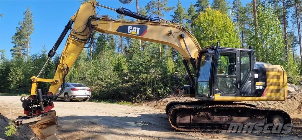 CAT 316EL Vikšriniai ekskavatoriai