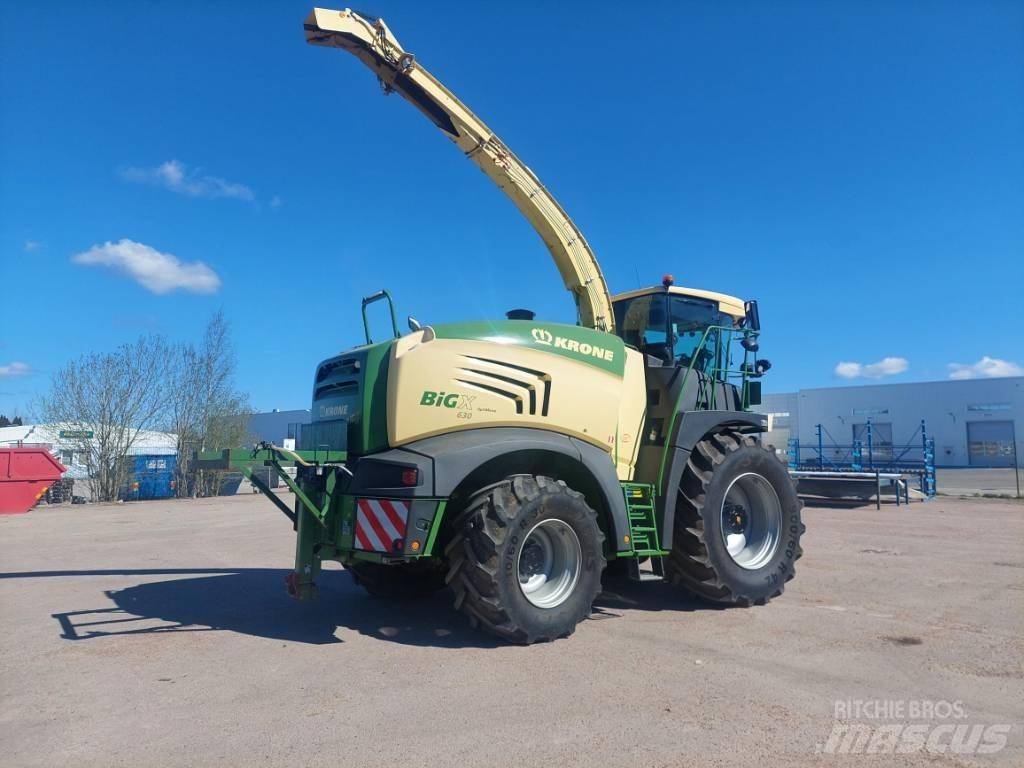 Krone Big X 630 Pašarų ruošimo technika