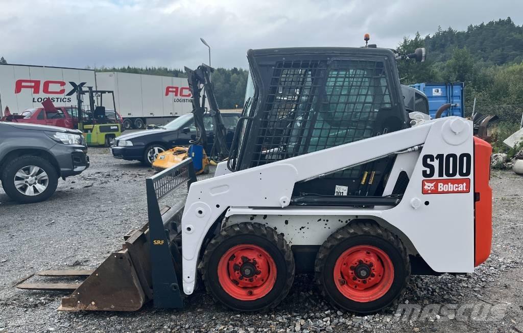 Bobcat S 100 Krautuvai su šoniniu pasukimu