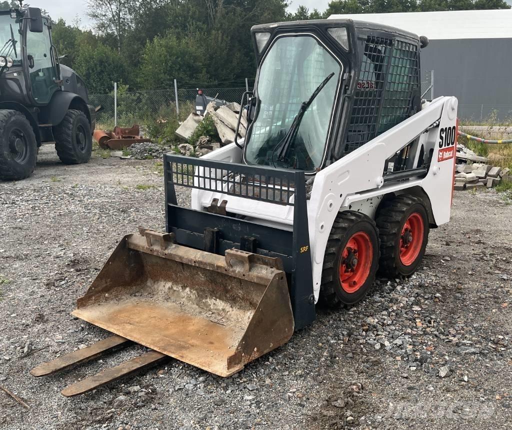 Bobcat S 100 Krautuvai su šoniniu pasukimu