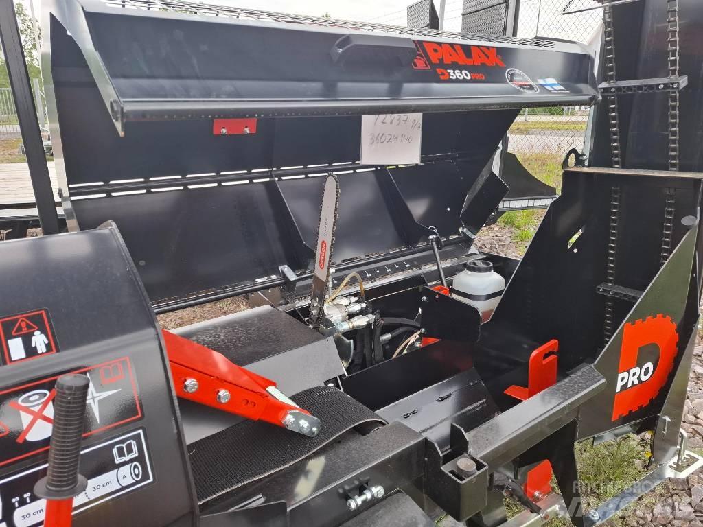  Pallax D360 PRO TR Medžių skaldymo, pjovimo ir lupimo įrengimai