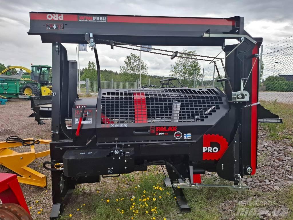  Pallax D360 PRO TR Medžių skaldymo, pjovimo ir lupimo įrengimai