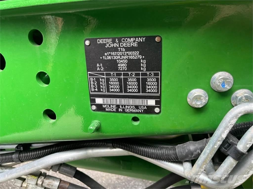 John Deere 6R130 Traktoriai