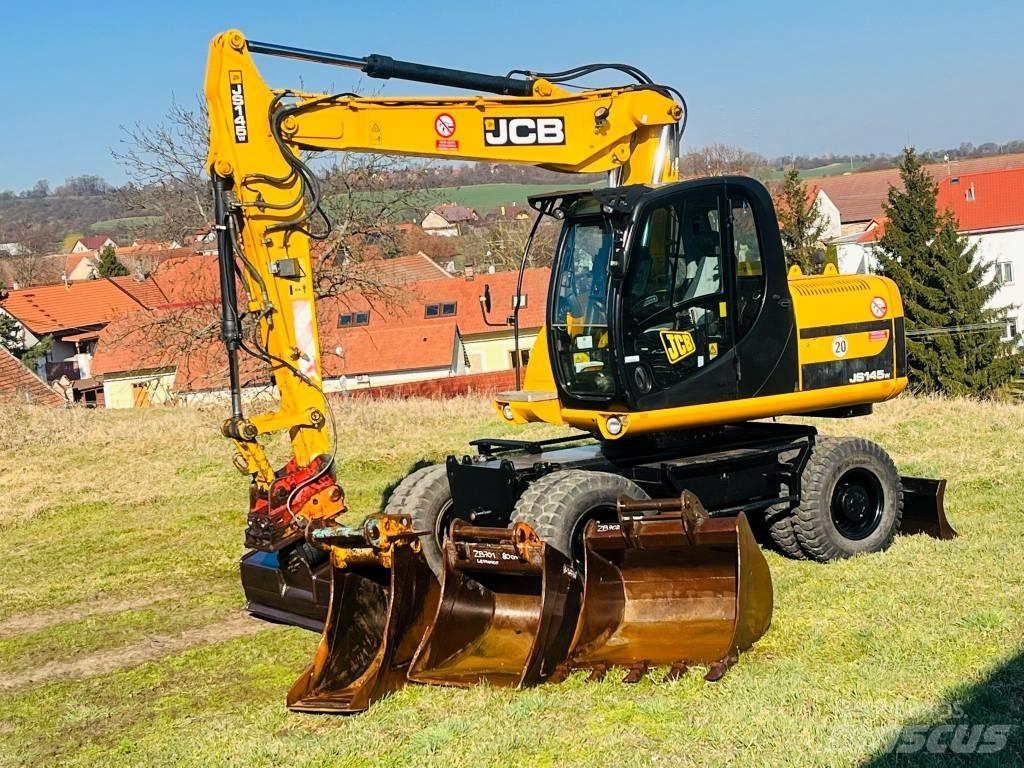 JCB JS 145 W Ratiniai ekskavatoriai