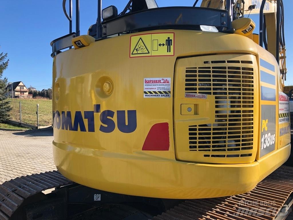 Komatsu PC138US-11 Vikšriniai ekskavatoriai