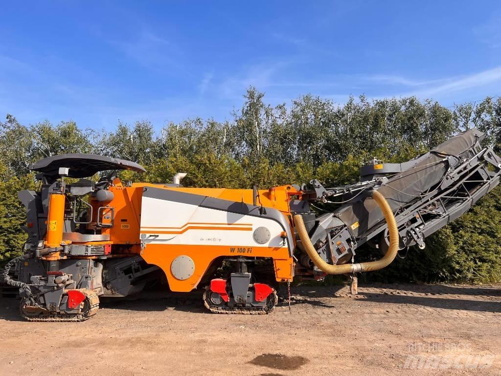 Wirtgen W100 Fi Asfalto šalto frezavimo technika