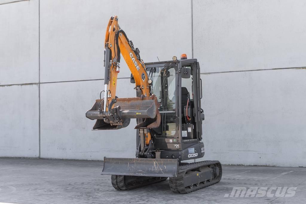 CASE CX 25 D Mini ekskavatoriai < 7 t