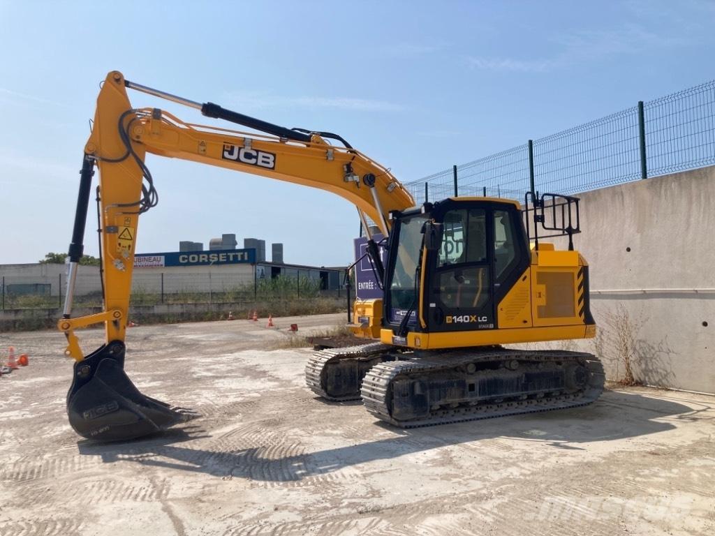 JCB 140 X Vikšriniai ekskavatoriai