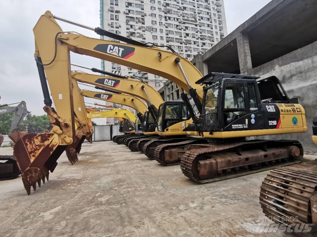 CAT 329 D Vikšriniai ekskavatoriai