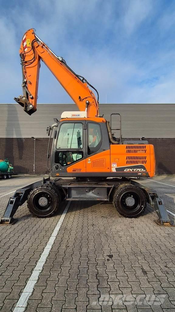 Doosan DX 170W-5 Ratiniai ekskavatoriai