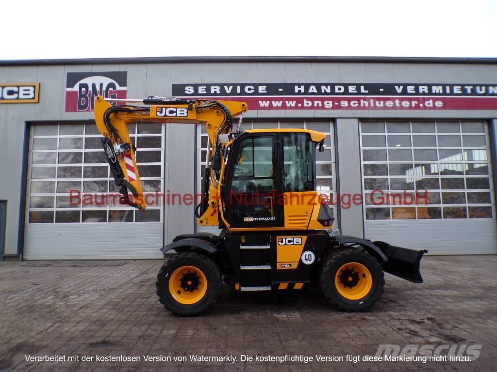 JCB Hydradig 110W Ratiniai ekskavatoriai