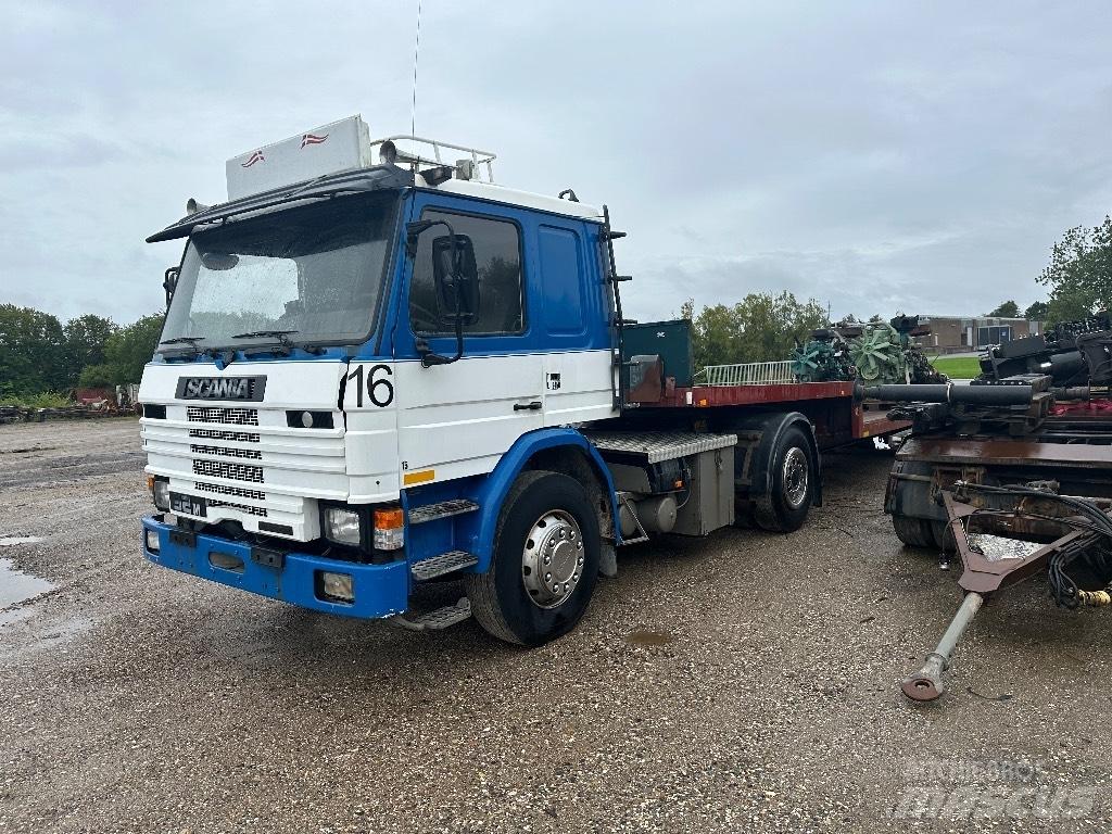 Scania P 92 M Naudoti vilkikai