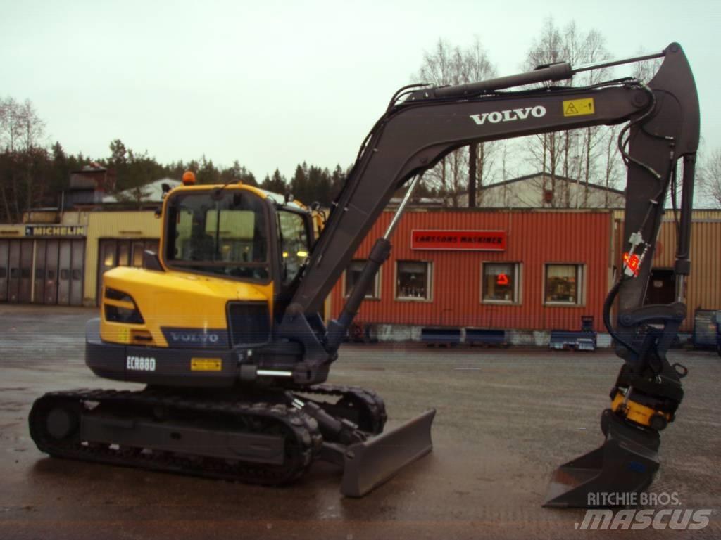 Volvo ECR 88 D Vidutinės galios ekskavatoriai 7-12 t