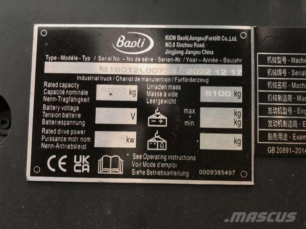 Baoli KBD 40 Dyzeliniai krautuvai