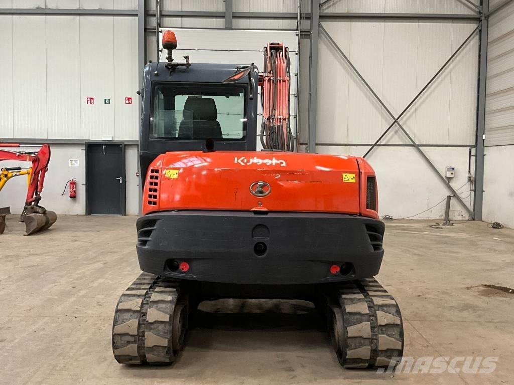 Kubota KX 080-4 Vidutinės galios ekskavatoriai 7-12 t
