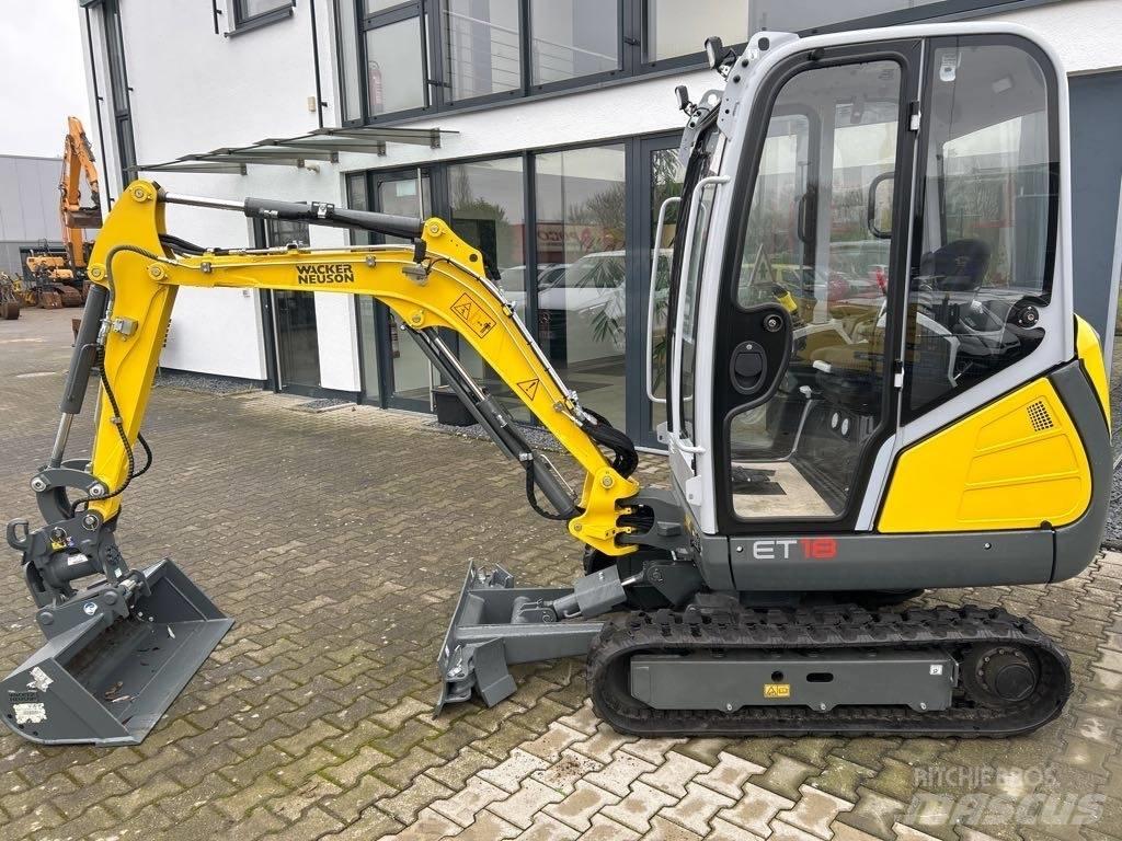 Wacker Neuson ET18 Vikšriniai ekskavatoriai