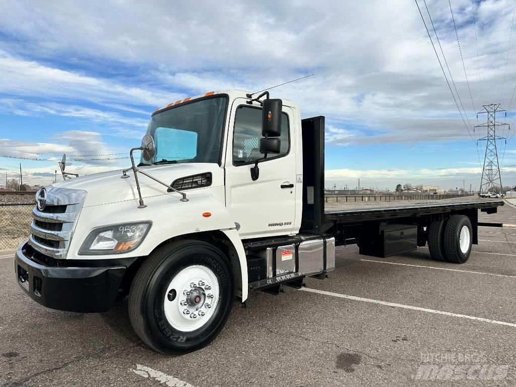 Hino 268 A Platformos/ Pakrovimas iš šono