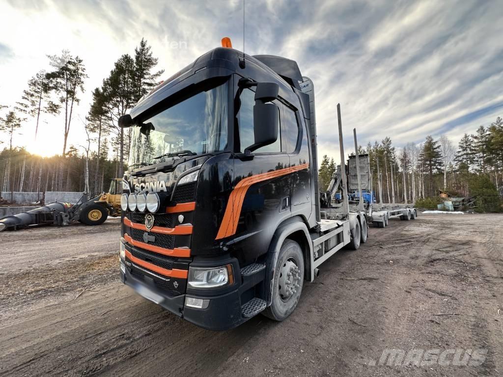 Scania R 650 Ekipage Miškovežių vilkikai