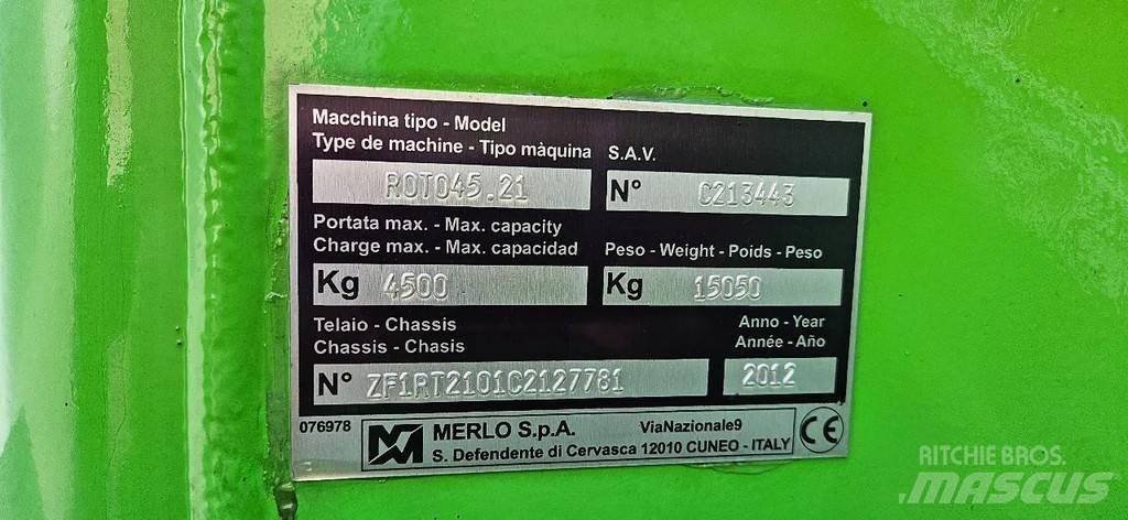 Merlo ROTO 45.21 Teleskopiniai krautuvai