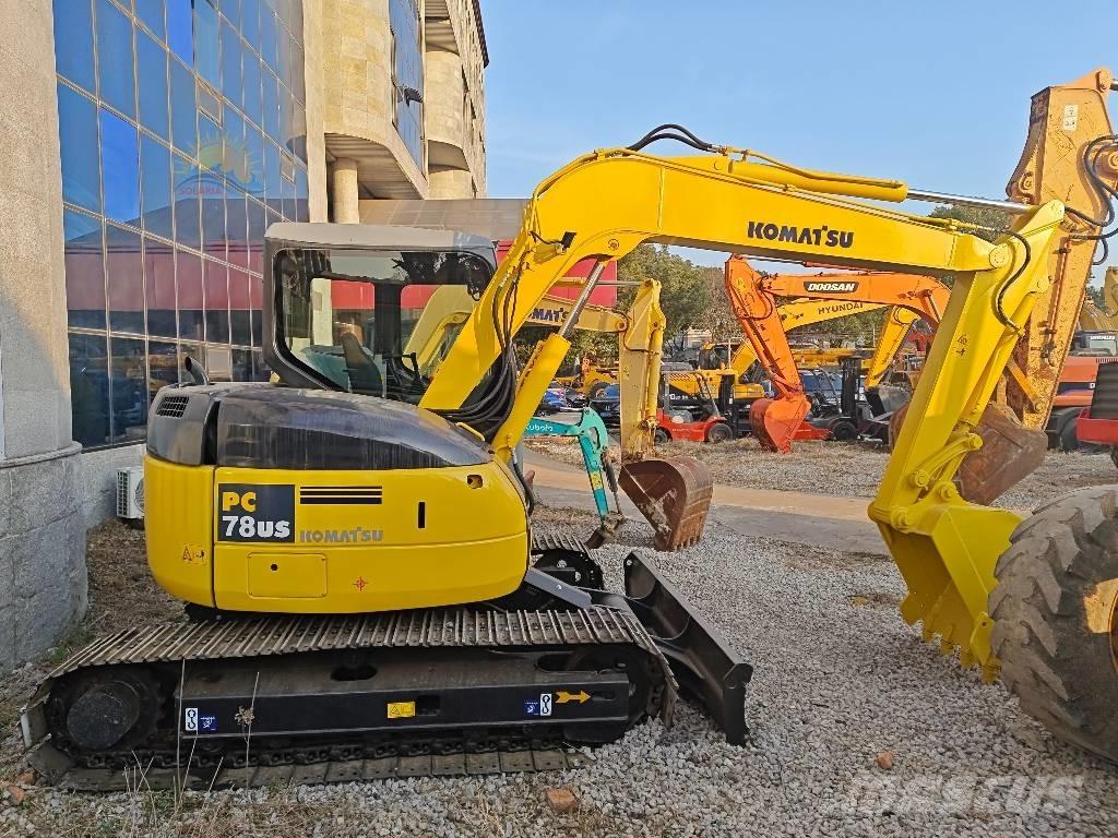 Komatsu PC 78 MR Vidutinės galios ekskavatoriai 7-12 t