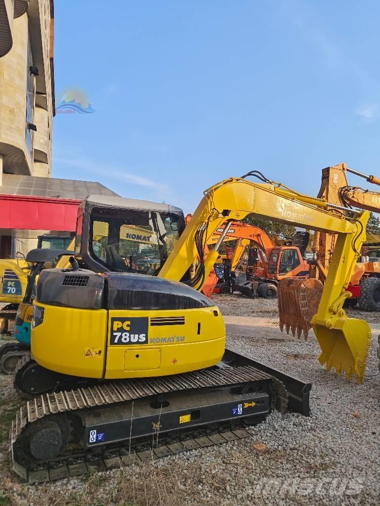 Komatsu PC 78 MR Vidutinės galios ekskavatoriai 7-12 t