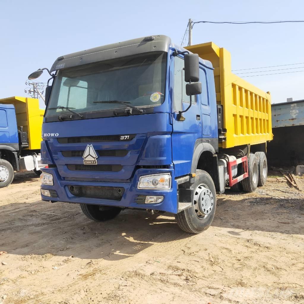 Howo 371 6x4 Savivarčių priekabų vilkikai
