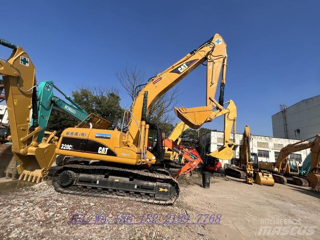 CAT 320C Vikšriniai ekskavatoriai