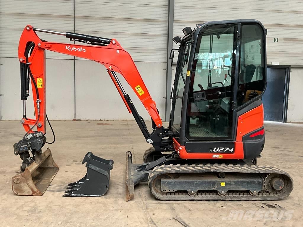 Kubota U 27-4 Mini ekskavatoriai < 7 t
