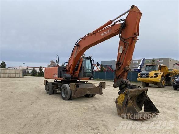 Hitachi ZX 210 W Ratiniai ekskavatoriai