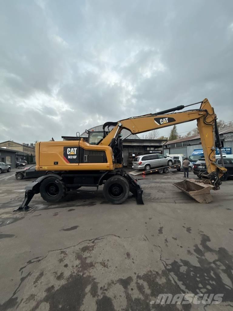 CAT M 316 F Ratiniai ekskavatoriai