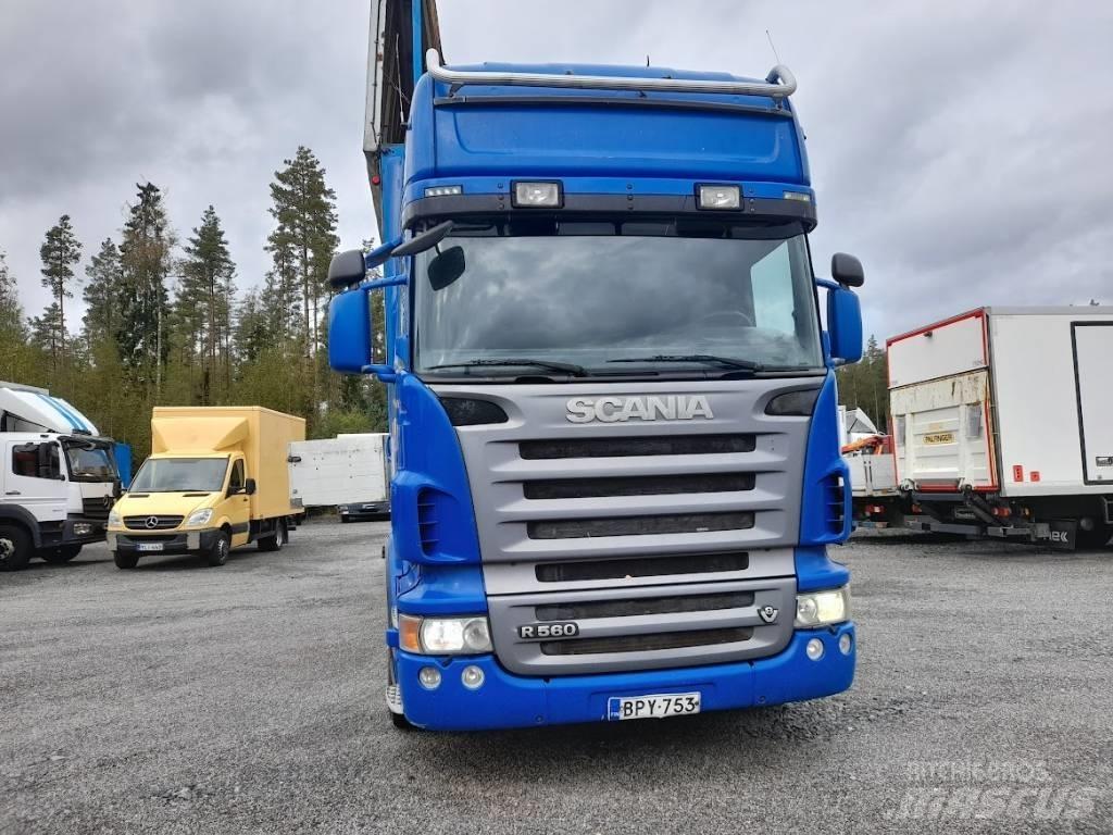 Scania R 560 Automobiliniai kranai