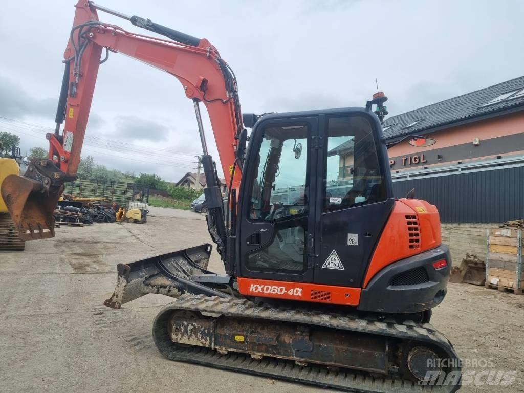 Kubota Kx 080-4 Vidutinės galios ekskavatoriai 7-12 t