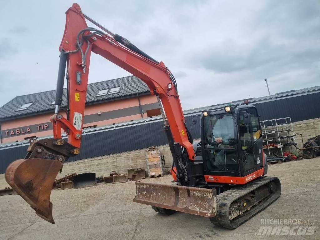 Kubota Kx 080-4 Vidutinės galios ekskavatoriai 7-12 t