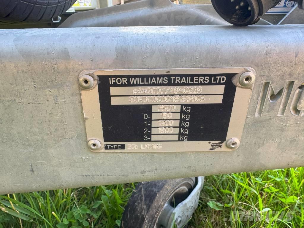 Ifor Williams LM 35 Lengvos priekabos