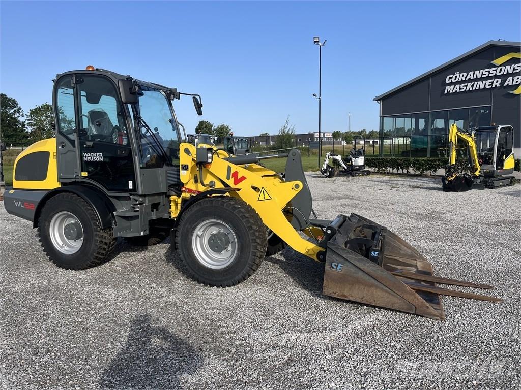 Wacker Neuson WL 52 Naudoti ratiniai krautuvai