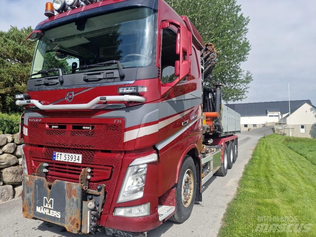 Volvo FH 540 Sunkvežimiai su keliamuoju kabliu
