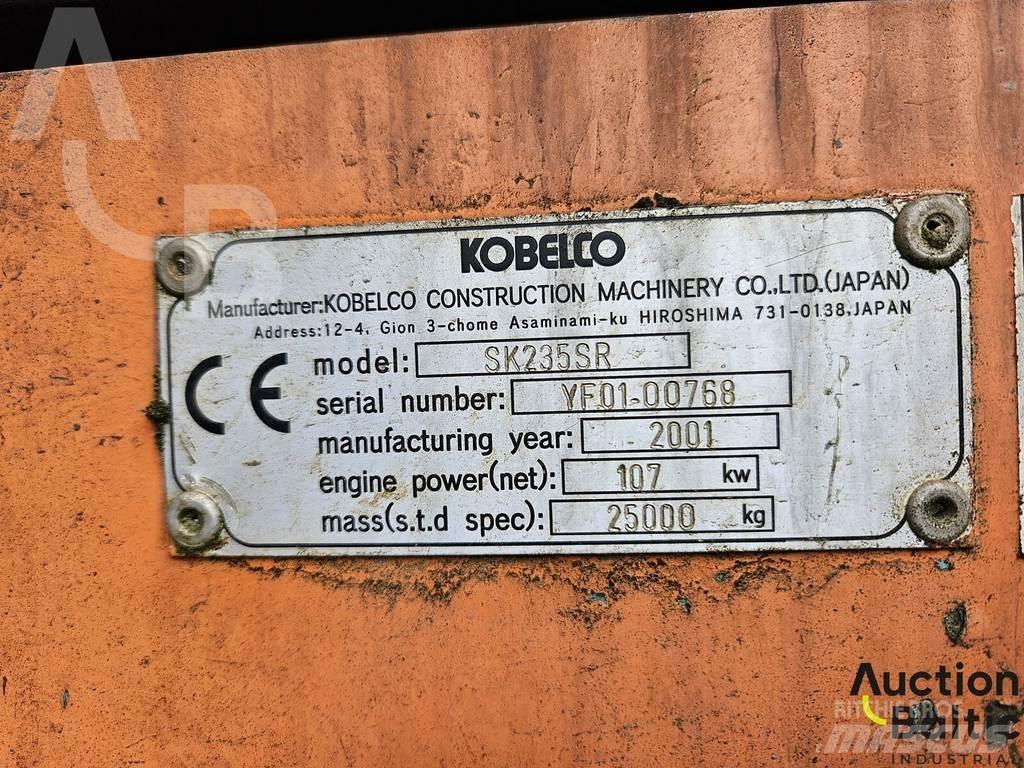 Kobelco SK 235 SR Vikšriniai ekskavatoriai
