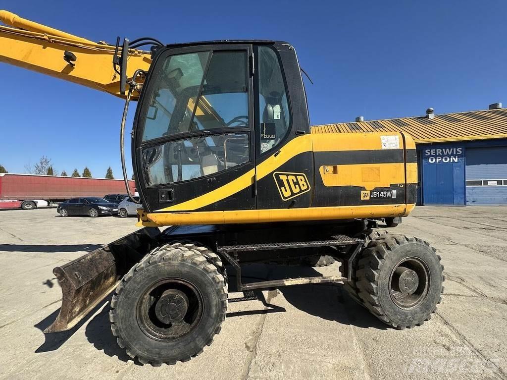 JCB JS145W Ratiniai ekskavatoriai