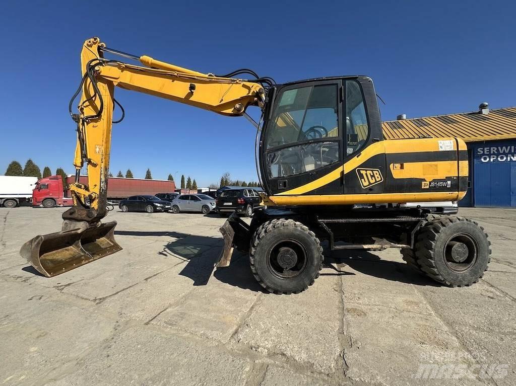 JCB JS145W Ratiniai ekskavatoriai