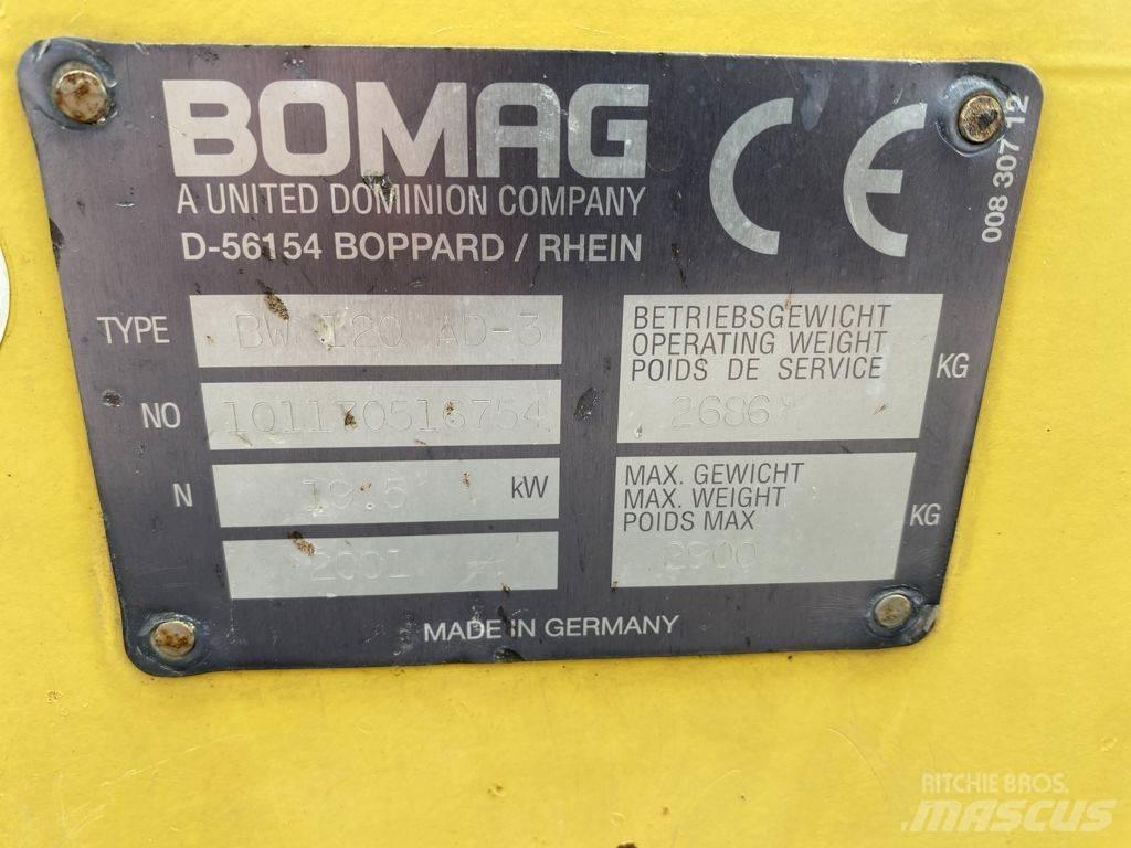 Bomag BW 120 AD Vibratoriai